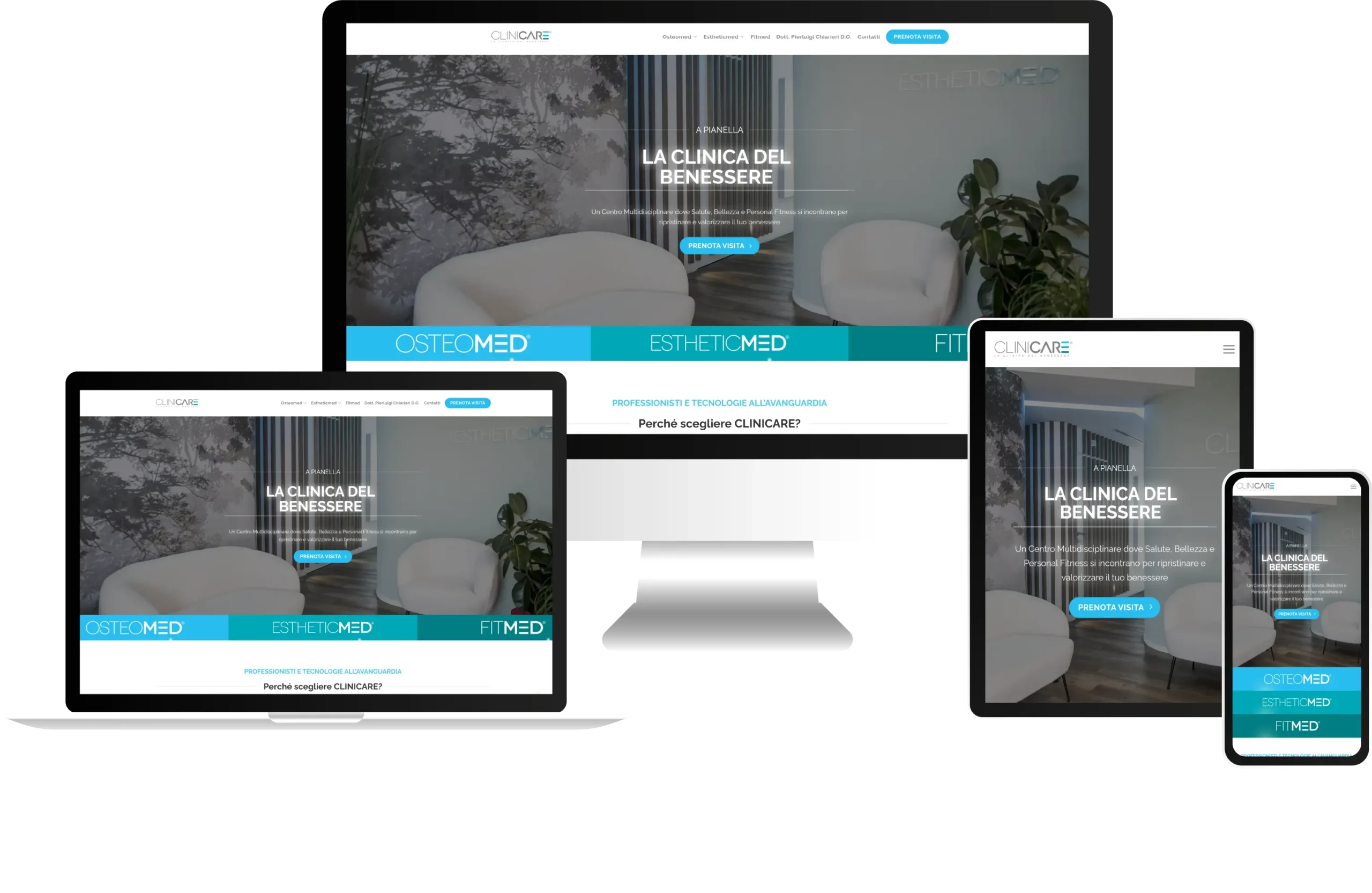 Realizzazione sito web Clinicare.it